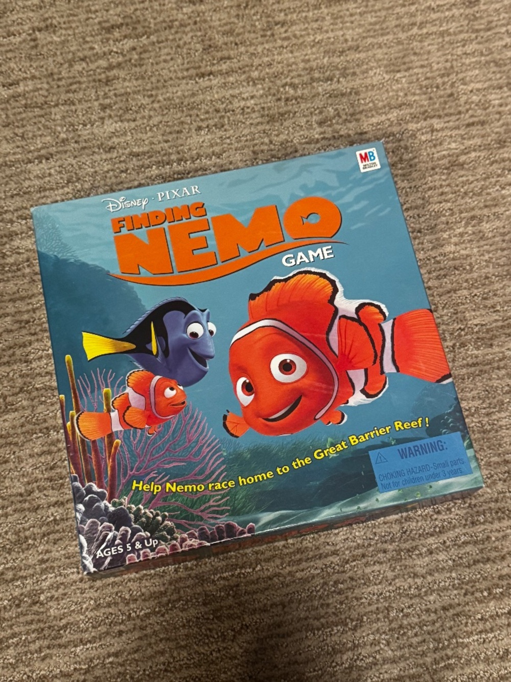 Vintage Disney Pixar Finding Nemo Board Game